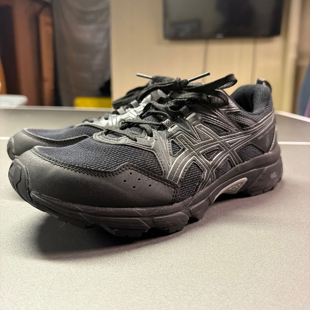 Asics‎ Gel-Venture 8 Mens Trail Running Shoes Black Sneakers 1011A824-003